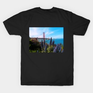 Golden Gate Bridge San Francisco California Photography T-Shirt